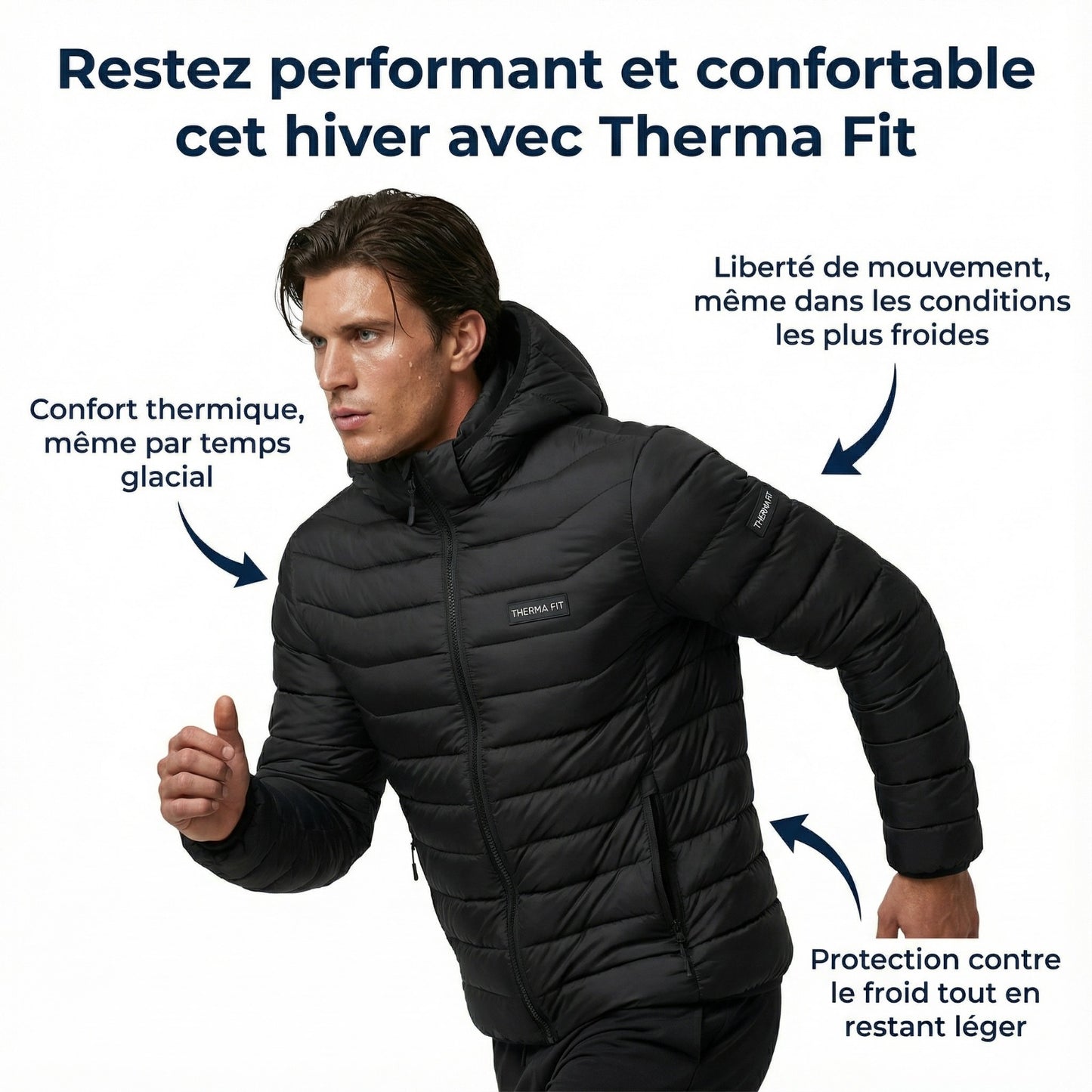 ThermaFit : Veste chauffante unisexe